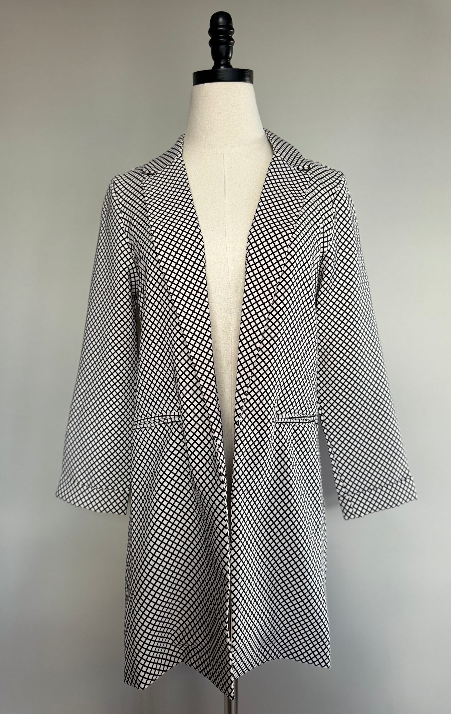 Monochrome Mirage Blazer